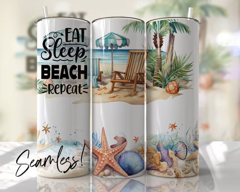 Beach 20oz tumbler