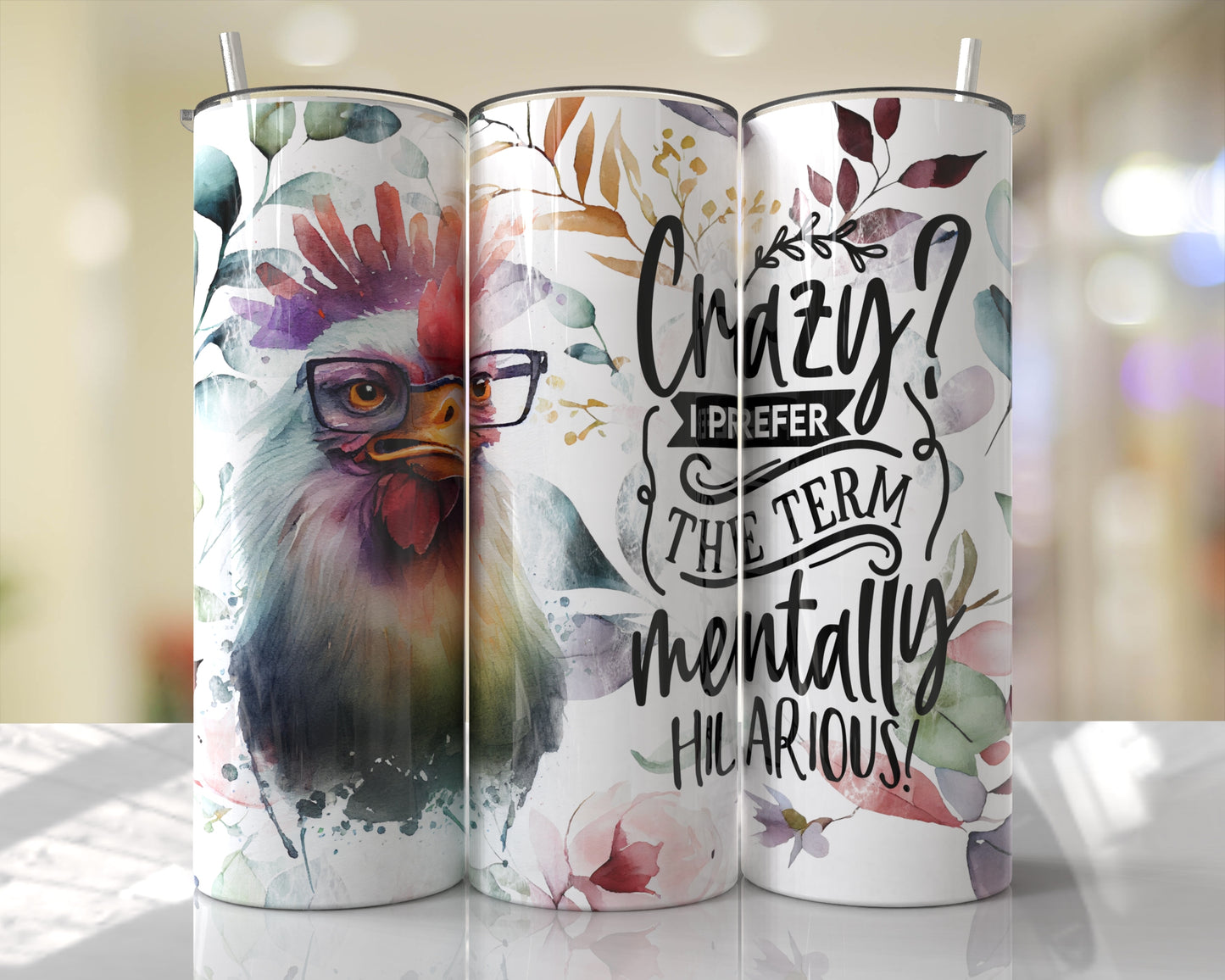 Crazy 20oz tumbler