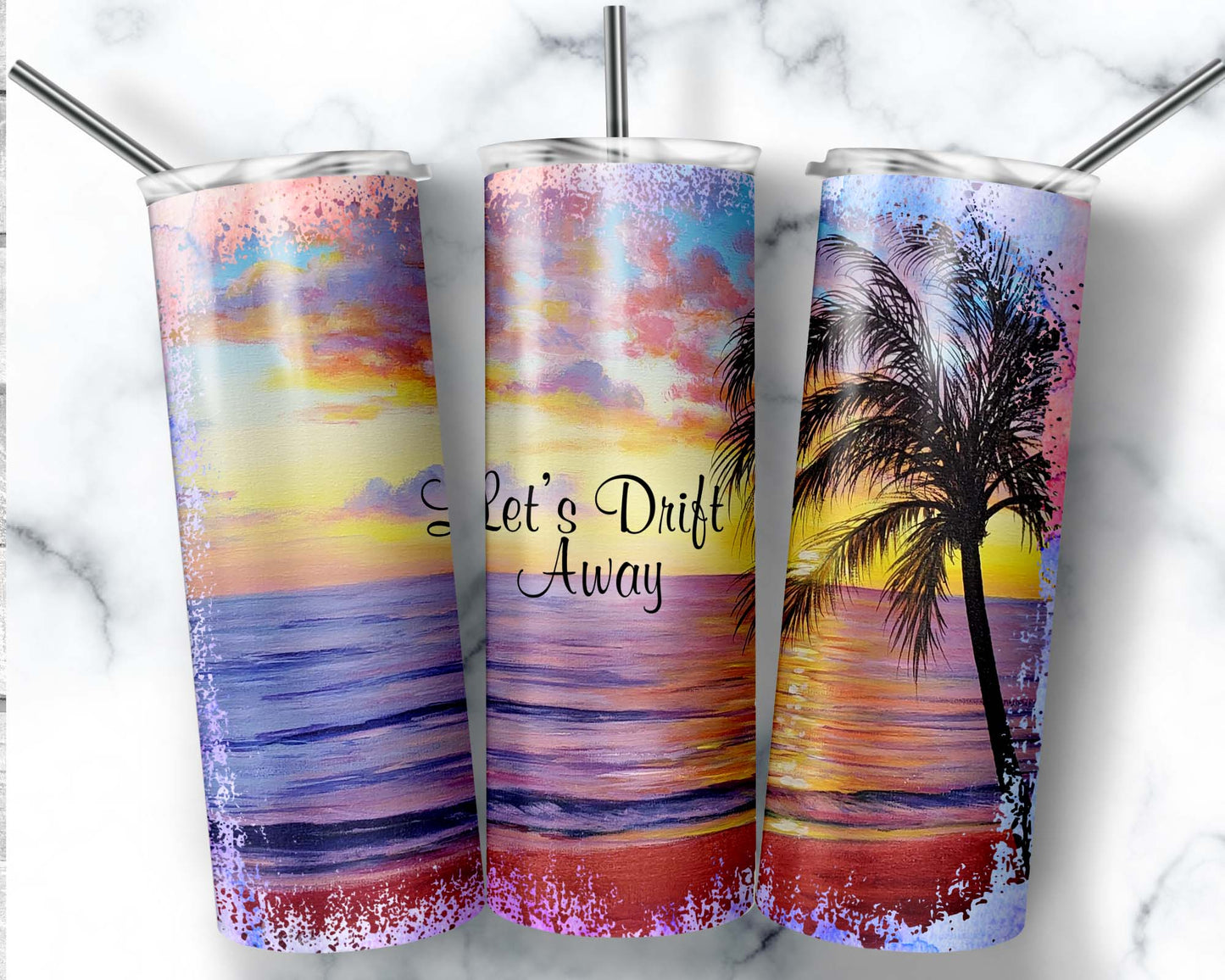 Beach 20oz tumbler