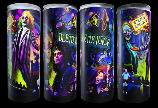 Beetle juice 20oz tumbler