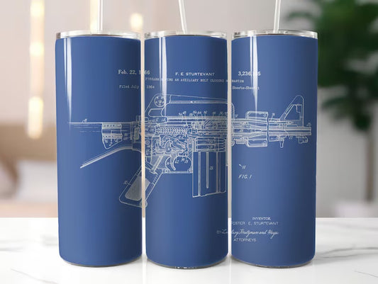 Blueprints 20oz tumbler