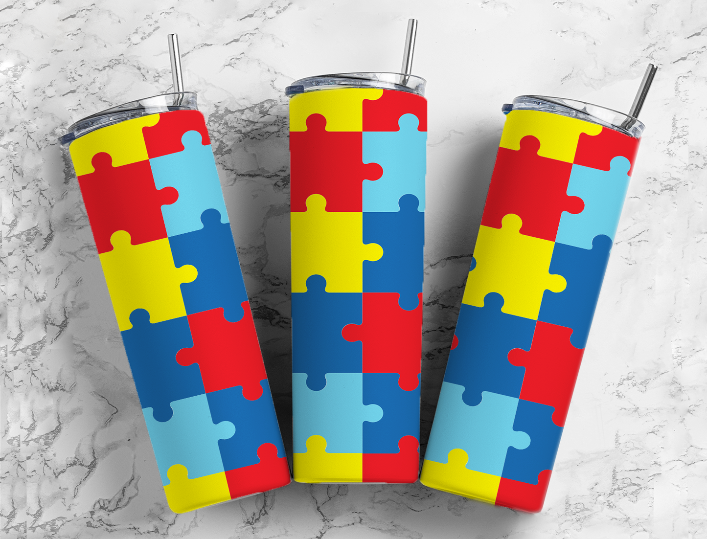 Puzzle 20oz tumbler