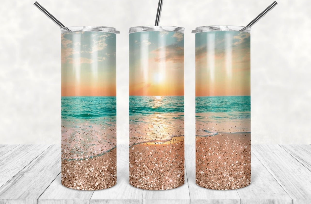 Sunset Beach Tumbler